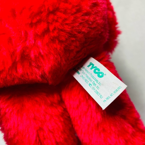 Sesame Street Christmas Elmo Plush Toys 1996 Elmo Plush - Picture 7 of 8